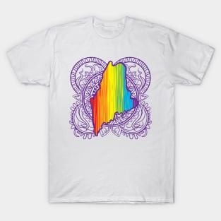 Maine Mandala Pride T-Shirt